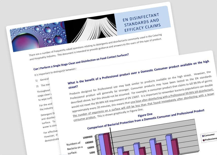 EN Standards and Efficacy Claims