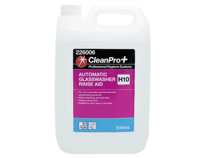 Clean Pro+ Automatic Glasswasher Rinse Aid H10 - 5 Litres