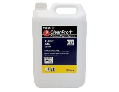 Clean Pro+ Floor Gel Lemon H27 Concentrate 5 Litres