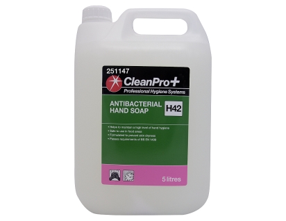 Clean Pro+ Antibacterial Hand Soap H42 5 litres
