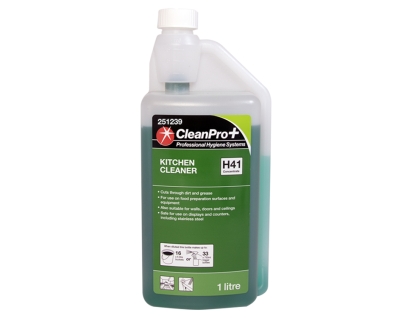 Clean Pro+ Kitchen Cleaner H41 - Concentrate 1 Litre