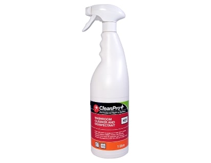 Clean Pro+ Washroom Cleaner and Disinfectant - Ready To Use - H31 - 1 Litre