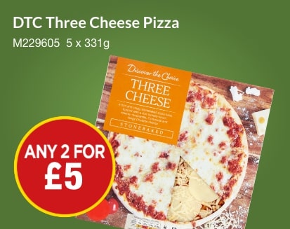 DTC Three Cheese Pizza
