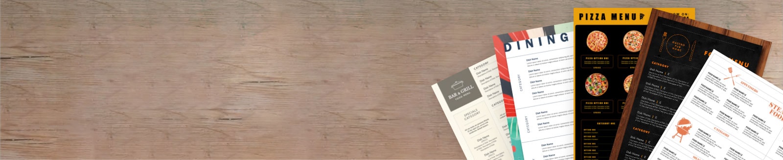 Menu Templates