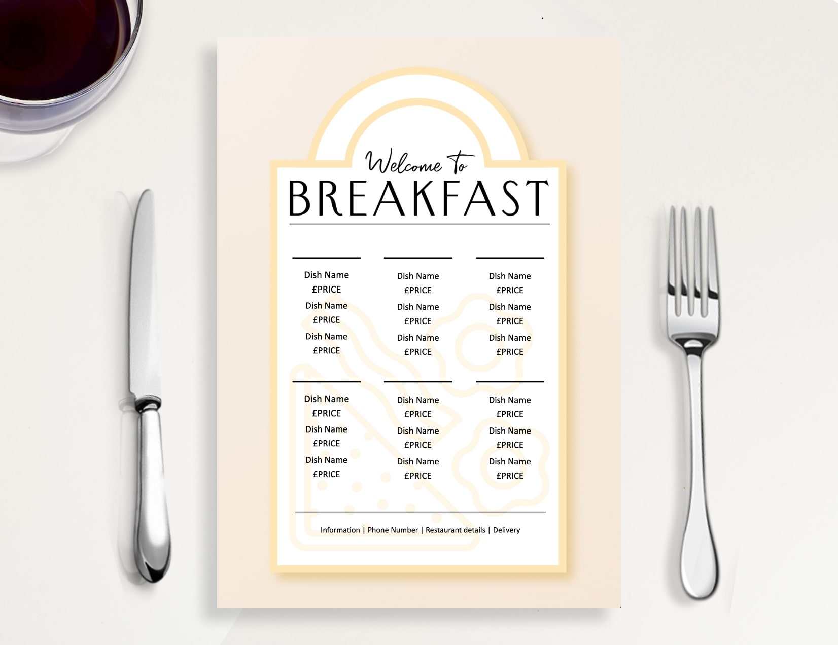 Breakfast Menu