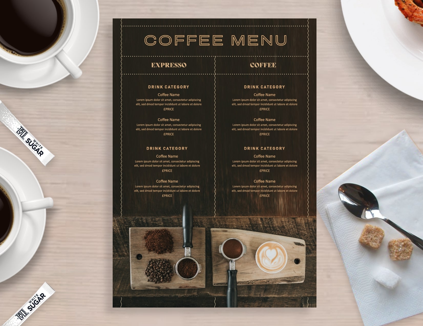Coffee Menu