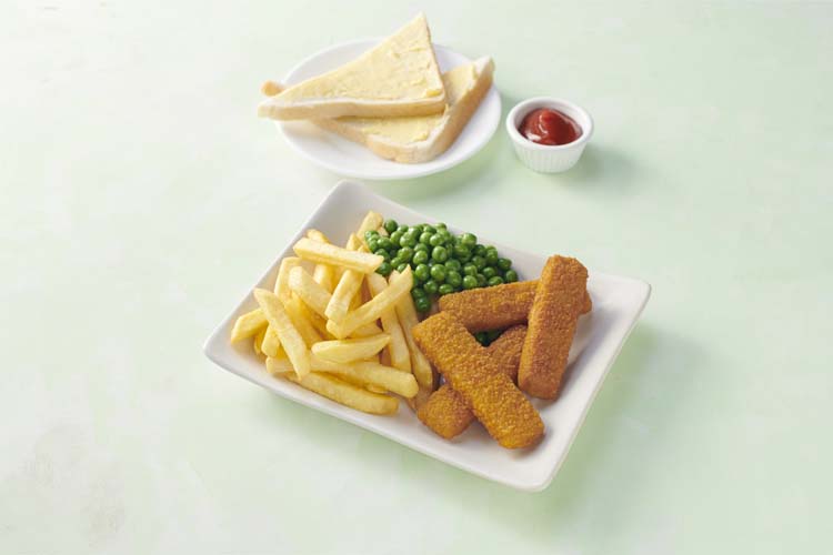 Kids Fish Fingers & Chips