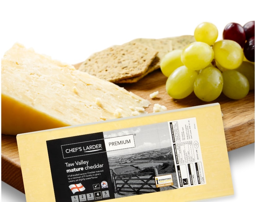 Chefs Larder Premium Taw Valley Mature Cheddar