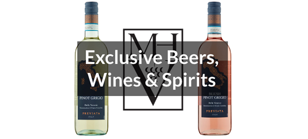 Exclusive Beers, Wines & Spirits Own Label