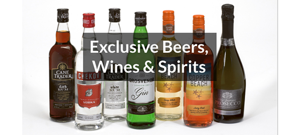 Retail Exclusive Beers, Wines & Spirits Own Label